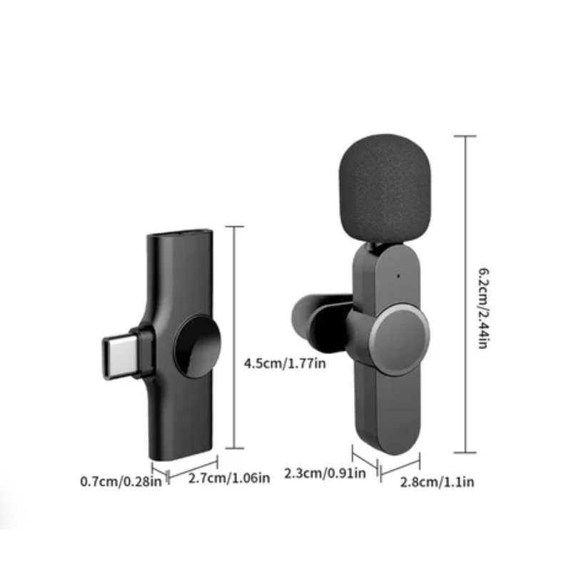 Mini-Microfono-Solapa-inalambrico-recargable-tipo-c-android-portatil