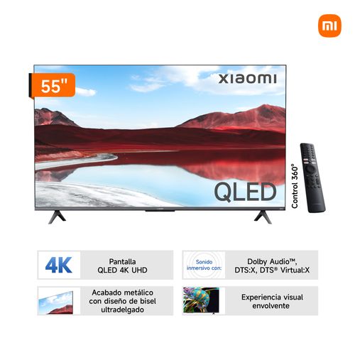 Xiaomi Televisor 55” QLED Ultra HD Smart TV A Pro 2025