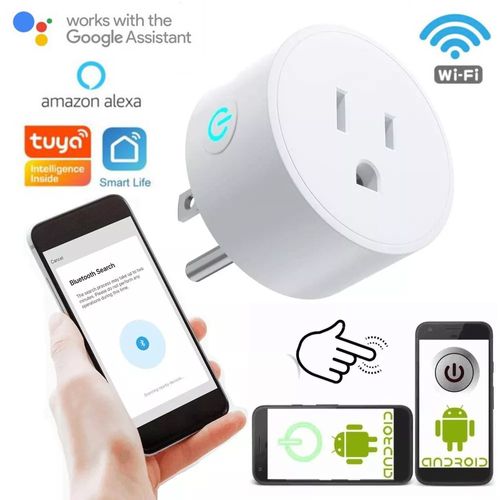 Enchufe Inteligente Wifi Control Voz Alexa Asistente Google 10A