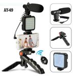 kit-grabacion-de-video-con-tripode-luz-led-bluetooth-microfono