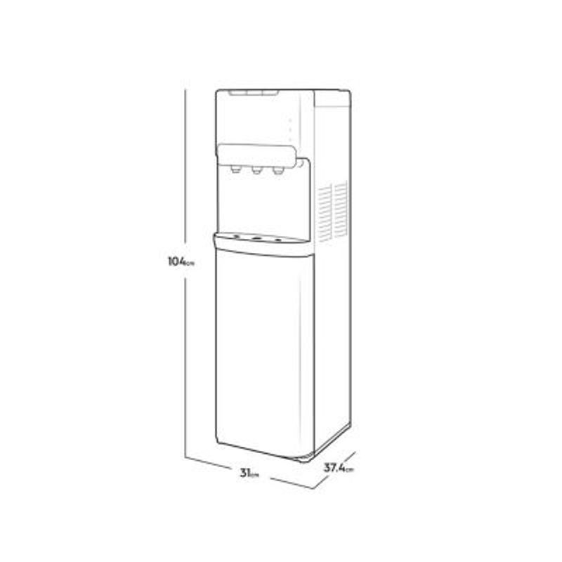 Dispensador-Agua-Botellon-oculto-Electrolux-ED30SR-Frio-Calor