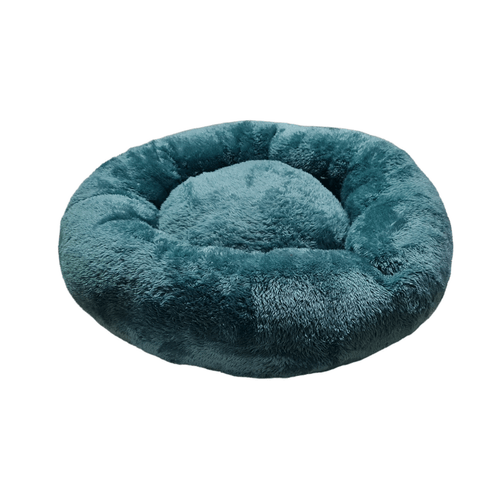 Cama Para Perros y Gatos Donut Lite Verde Talla M MD