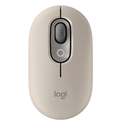 Mouse Logitech Pop Bluetooth Mist Sand Gray