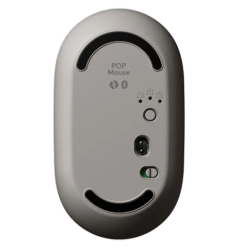 Mouse-Logitech-Pop-Bluetooth-Mist-Sand-Gray