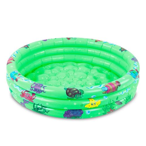 Piscina Inflable Niños Baby Amusement Pool 150cm Verde 180 L