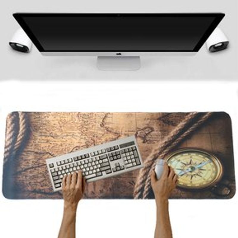 Mouse-pad-Base-Escritorio-Extra-Large-30x80cm-Computador-Mapa-brujula