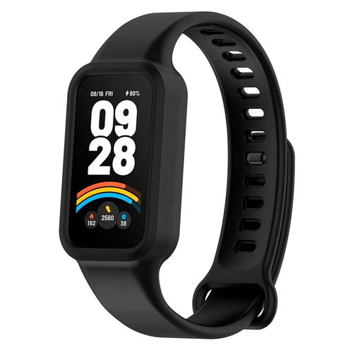 Correa de Silicona para Xiaomi Smart Band 9 Active Negro