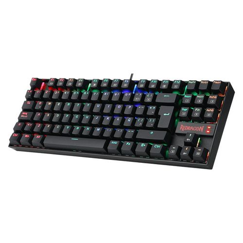 Teclado Redragon Kumara K552 RGB Black Red Switch SP