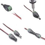 10-pares-conector-hembra-macho-DC-para-cable-de-camara-CCTV-tiras-led