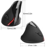 Mouse-Vertical-Inalambrico-Ergonomico-Usb-recargable-Negro