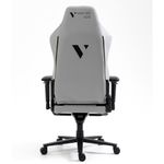 Silla-Gamer-Venture-Side-Prime-Ash-Gris-Cuero-Almohadilla-Inteligente-Magnetica-Reclinable