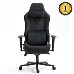 Silla-Gamer-Venture-Side-Prime-Negro-Cuero-Almohadilla-Inteligente-Magnetica-Reclinable