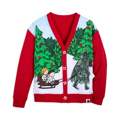 Chompa o Sueter Navideño Star Wars para Niños-talla 11-12