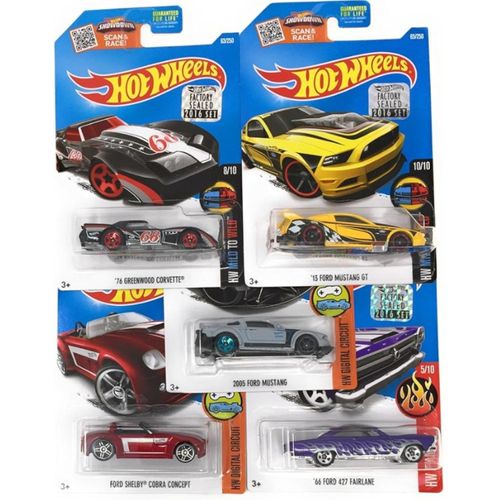 Carros Hot Wheels Muscle Car Madness Packx5