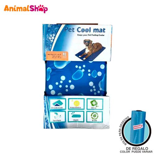 Cool Mat Para Perros Y Gatos Talla Xl Gotas 93 X 78