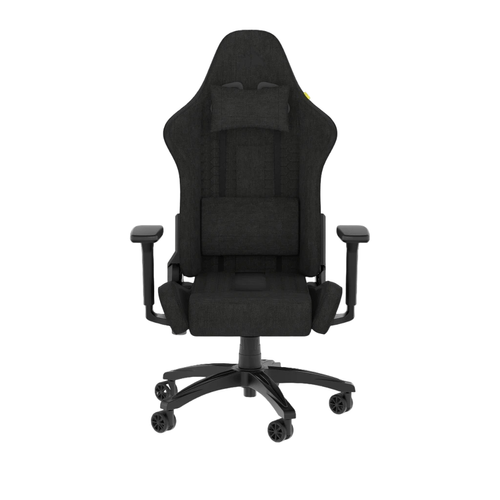 SILLA GAMER CORSAIR TC100 CON REPOSABRAZOS 2D MATERIAL TEJIDO COLOR NEGRO