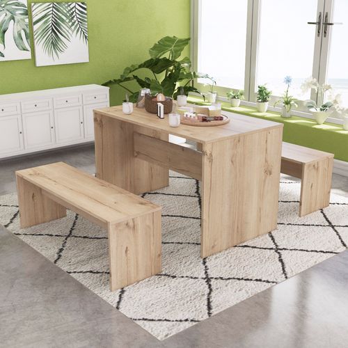 Juego de Comedor Medellin 4 personas Movenda Duna