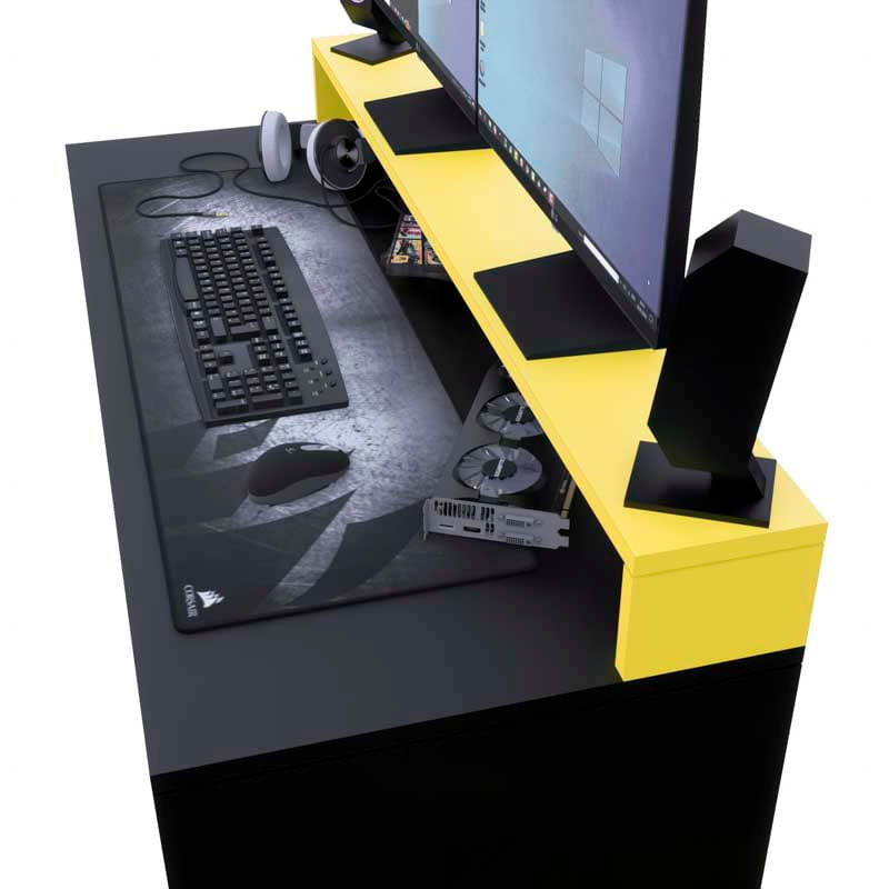 Escritorio-Gamer-NR-07-120cm-Movenda-Negro-con-Amarillo