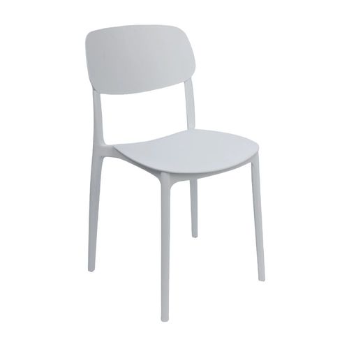 Silla apilable Plástica Deco Marfil Medité