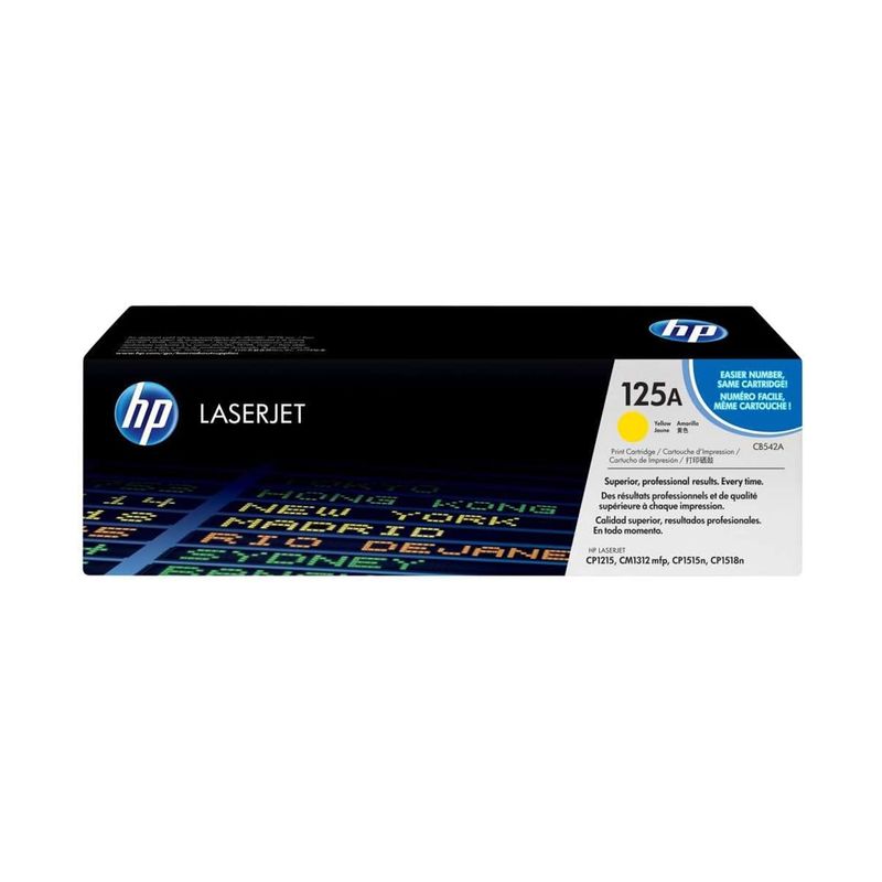 Toner-Hp-Cb542A--125A--LJ1215-1515-Yellow