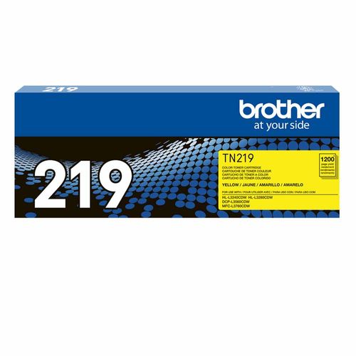 Toner Brother TN-219Y YellowL3560 L3760L32801200 Pag