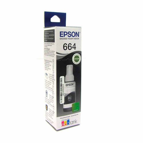 Botella Tinta Epson T664120-Al Negro Para L200