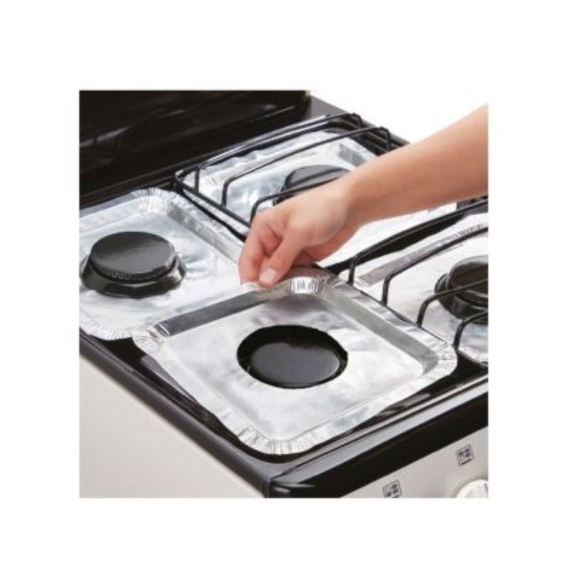 Cocina-Fadic-con-respaldar-y-Horno-Sami-4H-Blanco---Protector-De-Quemadores