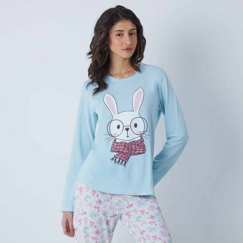 Polo Pijama Mujer Manga Larga Print Algodón Hypnotic Shopstar