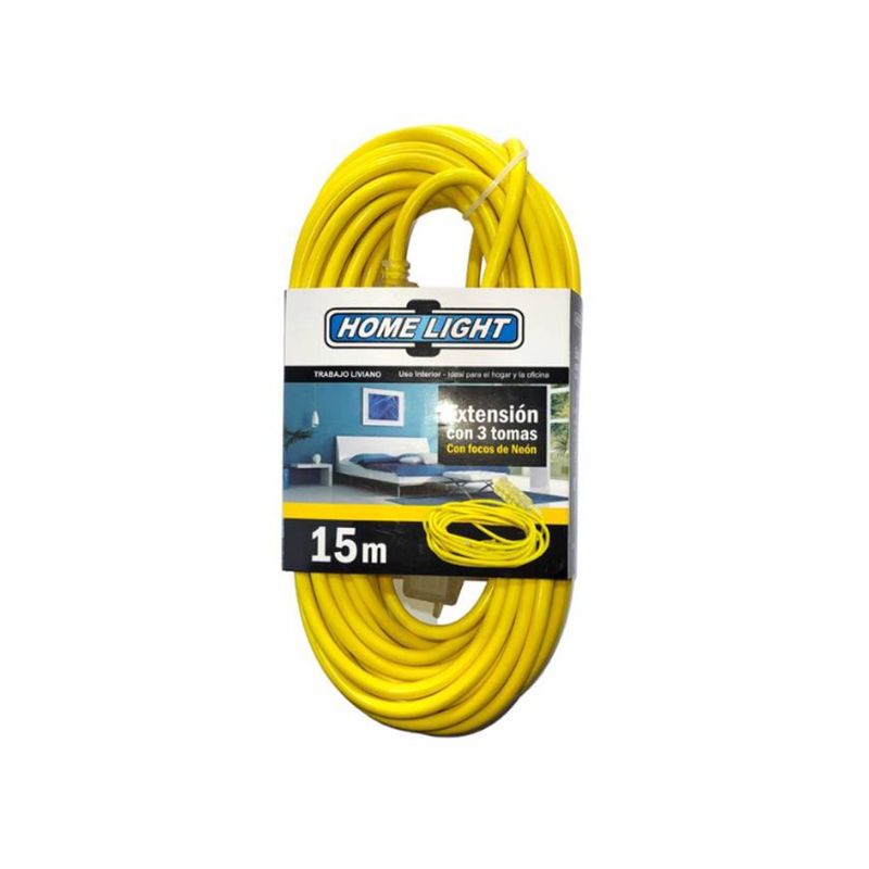 Extension-electrica-cable-vulcanizado-de-3-tomas-15-Metros-Home-LiGHT