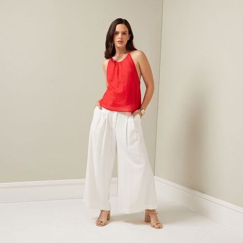 Pantalón Mujer Wide Malabar