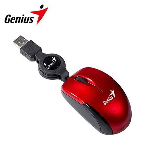 Mouse Genius Micro Traveler V2 Usb Rojo