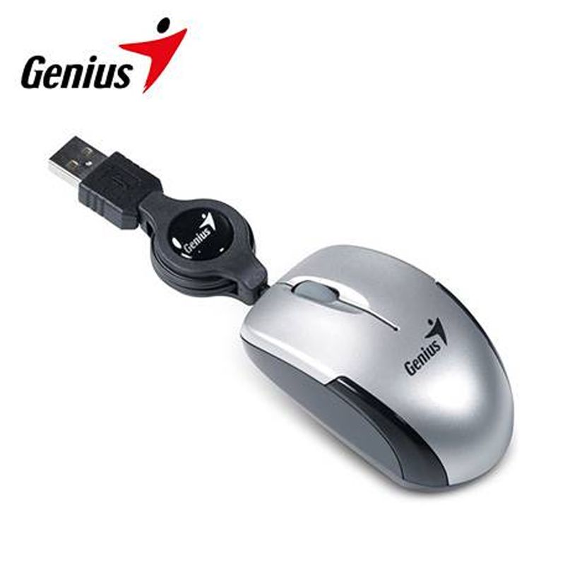 Mouse-Genius-Micro-Traveler-V2-Usb-Silver