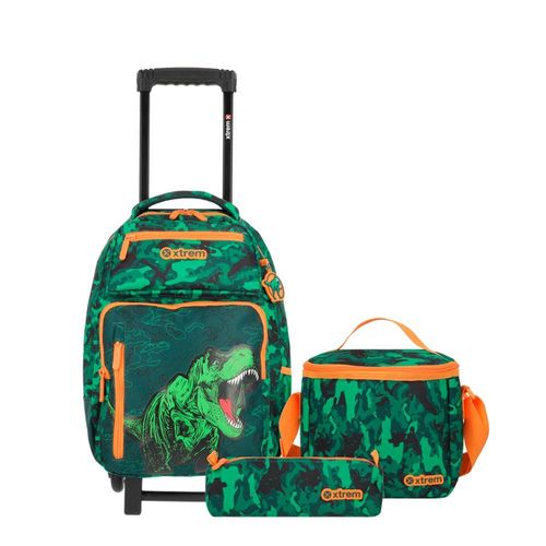 Mochila Con Ruedas Xtrem Run Pack 5Xt Verde