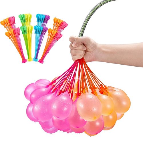 set de 3 bolsas de 37 globos de agua mágicos bomba de latex