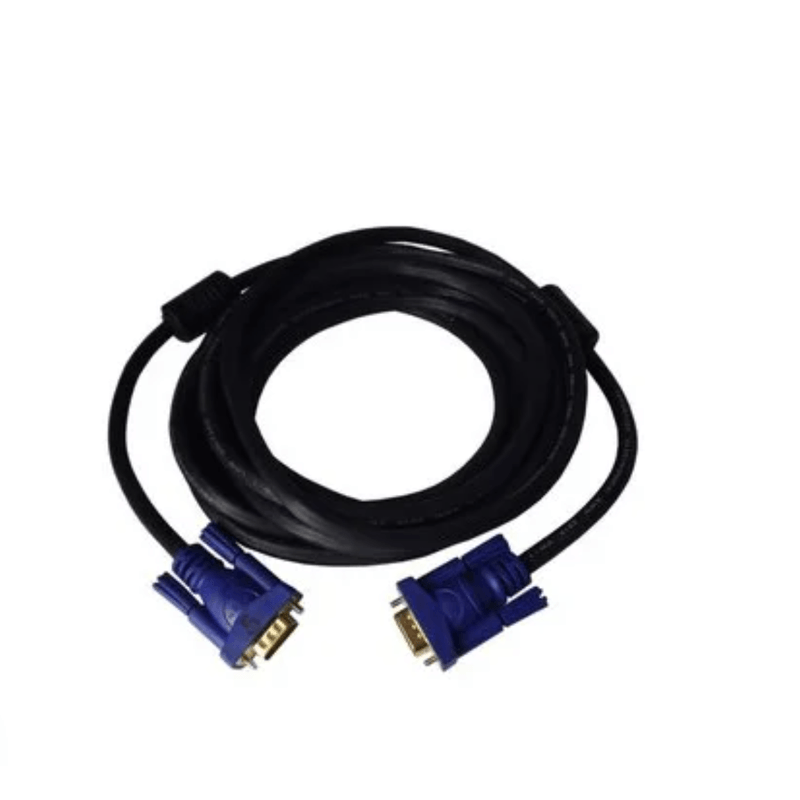 Cable-Vga---Vga-15M-Metros-15-Pines-Doble-Filtro-Macho-A-Macho---Negro