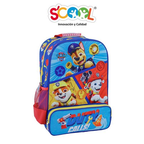 Mochila Paw Patrol Grande Scool 3D