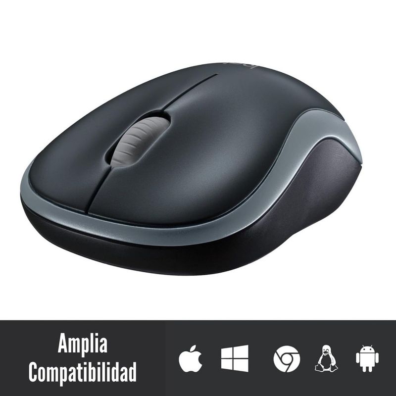 Logitech---Mouse-Inalambrico-M185-para-Windows-y-Mac-Os---Gris