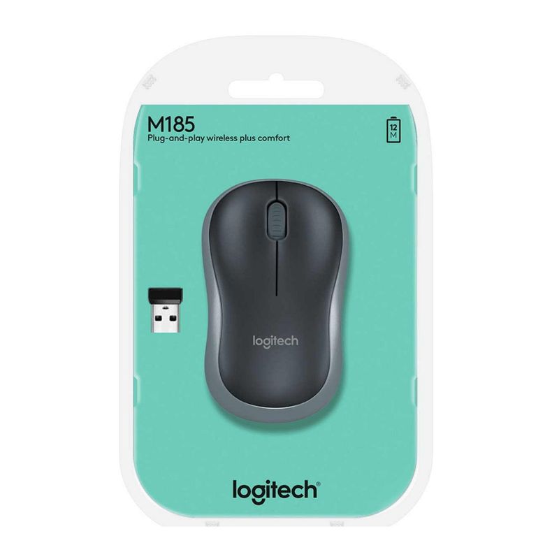 Logitech---Mouse-Inalambrico-M185-para-Windows-y-Mac-Os---Gris