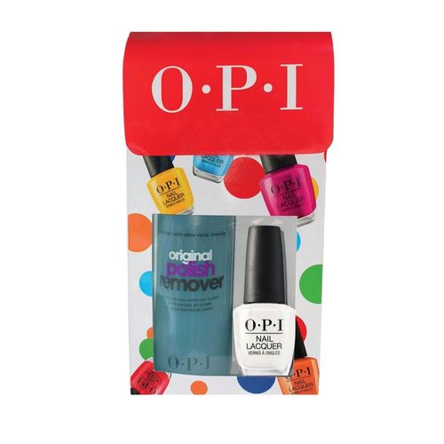 Esmaltes Opi Duo Nl Funny Bunny + Polish Remover 4 Oz. Blanco