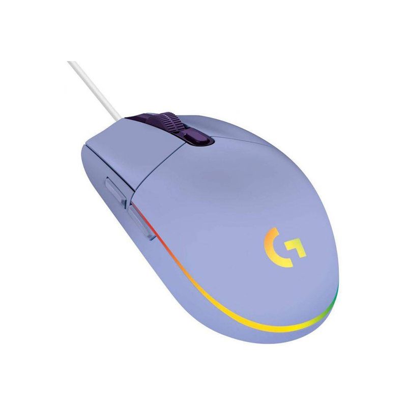 Mouse-Gamer-Logitech-G203-RGB-Lightsync-6-Botones---Violeta