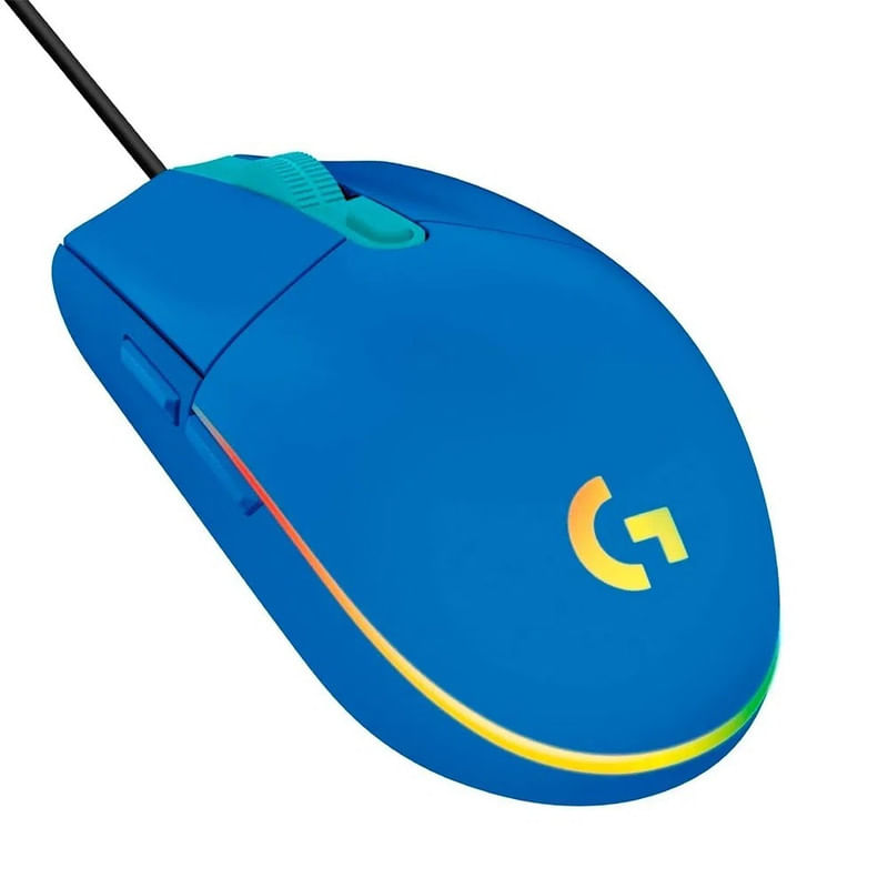 Mouse-Gamer-Logitech-G203-RGB-Lightsync-6-Botones---Azul