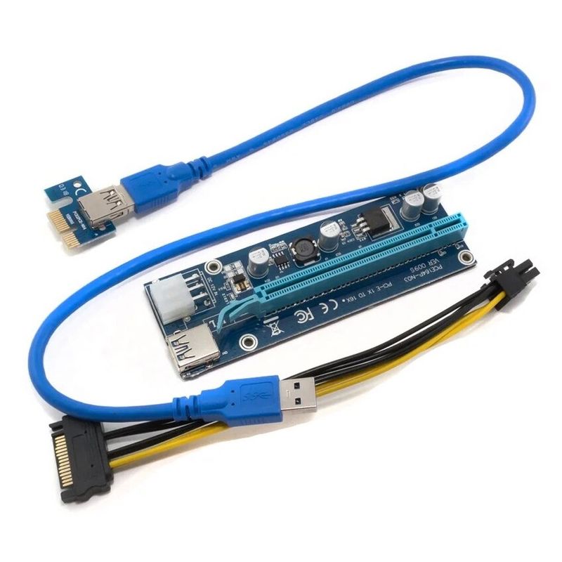 Riser-Extension-Pci-e-16x-1x-Para-Tarjetas-De-Video-PCE164p-N03-v-009s