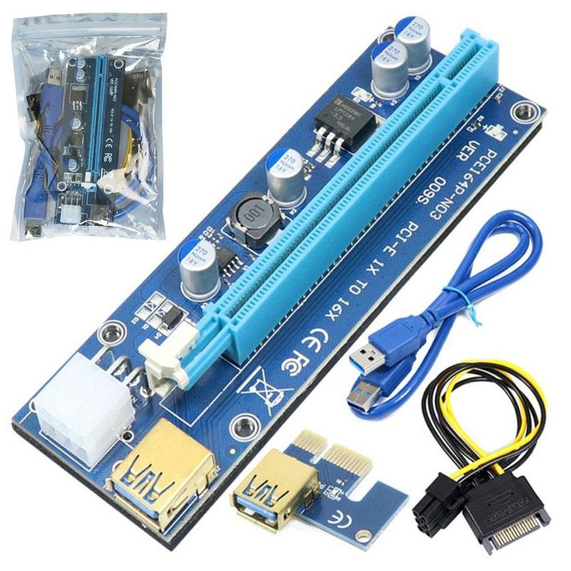 Riser-Extension-Pci-e-16x-1x-Para-Tarjetas-De-Video-PCE164p-N03-v-009s