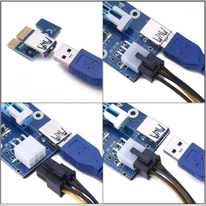 Riser-Extension-Pci-e-16x-1x-Para-Tarjetas-De-Video-PCE164p-N03-v-009s
