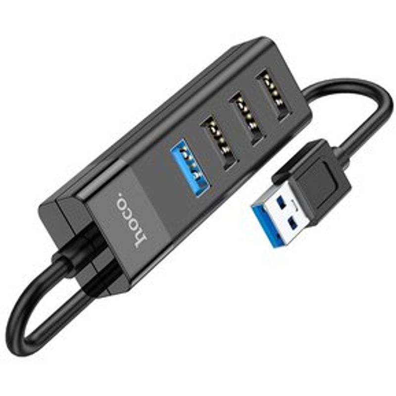 USB-30-Hub-4-Puertos-4-en-1-Usb-30---3-usb-20-HOCO-HB25-30cm