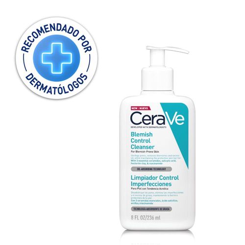 Limpiador Anti-imperfecciones CeraVe Blemish Control 236ml