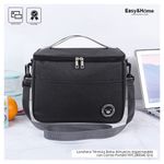 Lonchera-Termica-Bolsa-Almuerzo-Impermeable-con-Correa-Portatil-Easyyhome-Hyc280039-Negra