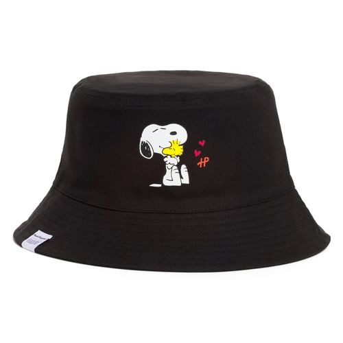 GORRO UNISEX BUCKET HAT PEANUTS NEGRO ACCESORIOS HUSHPUPPIES