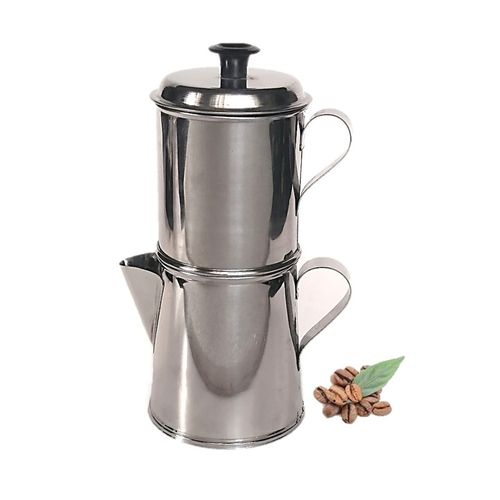 CAFETERA GOTA A GOTA DE ACERO INOXIDABLE 450ML