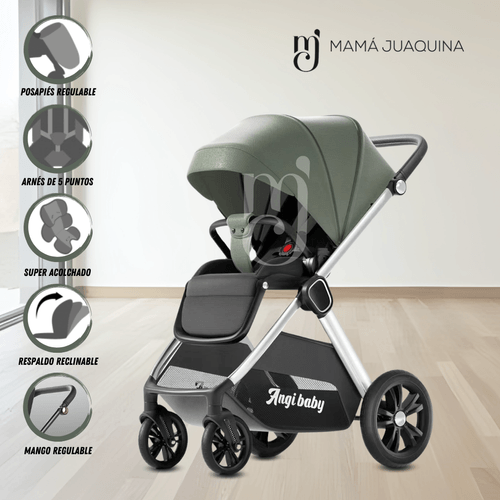Coche Paseo «MILLENIAM» Edición Limitada Verde